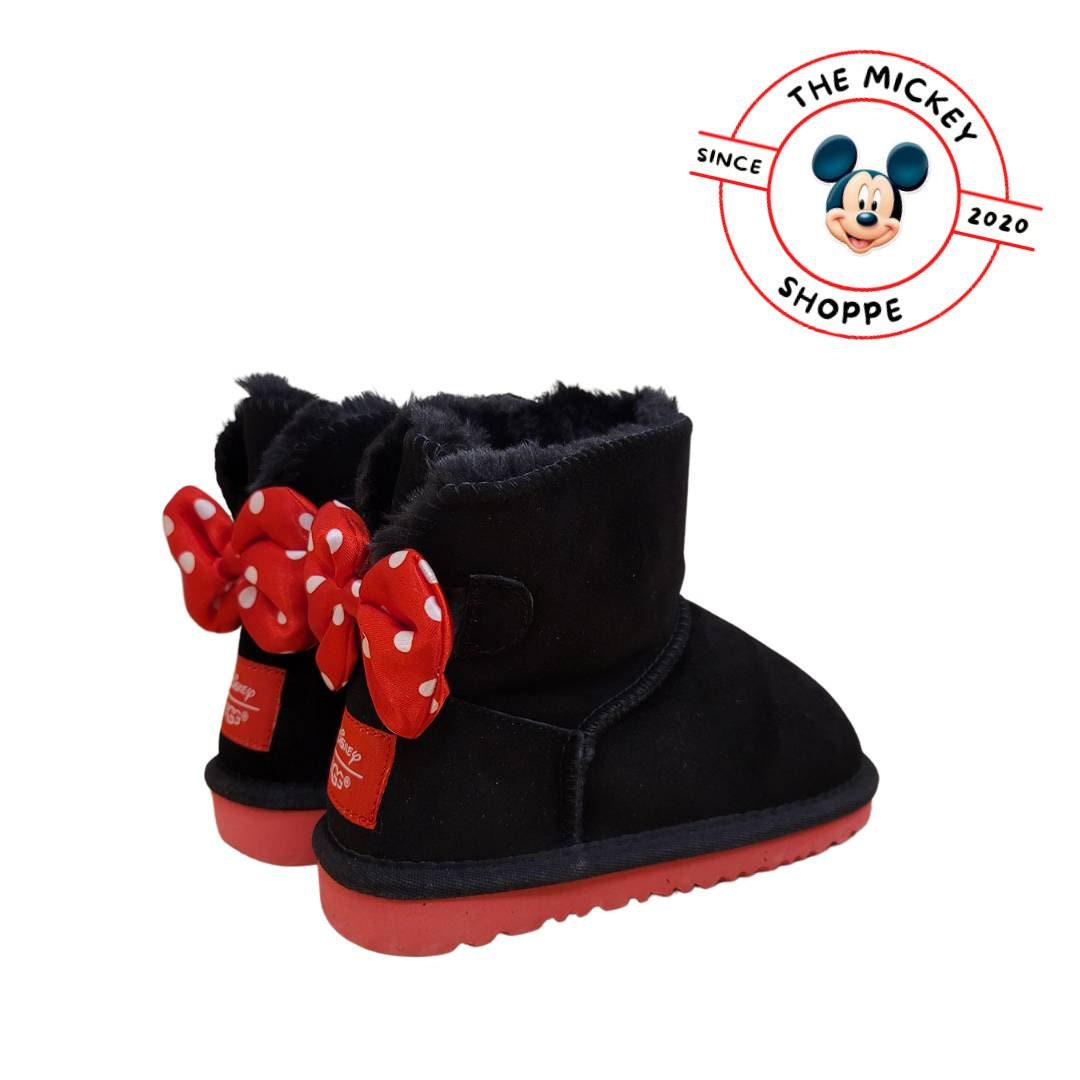 Edición limitada Minnie Mouse Niños Uggs Etsy