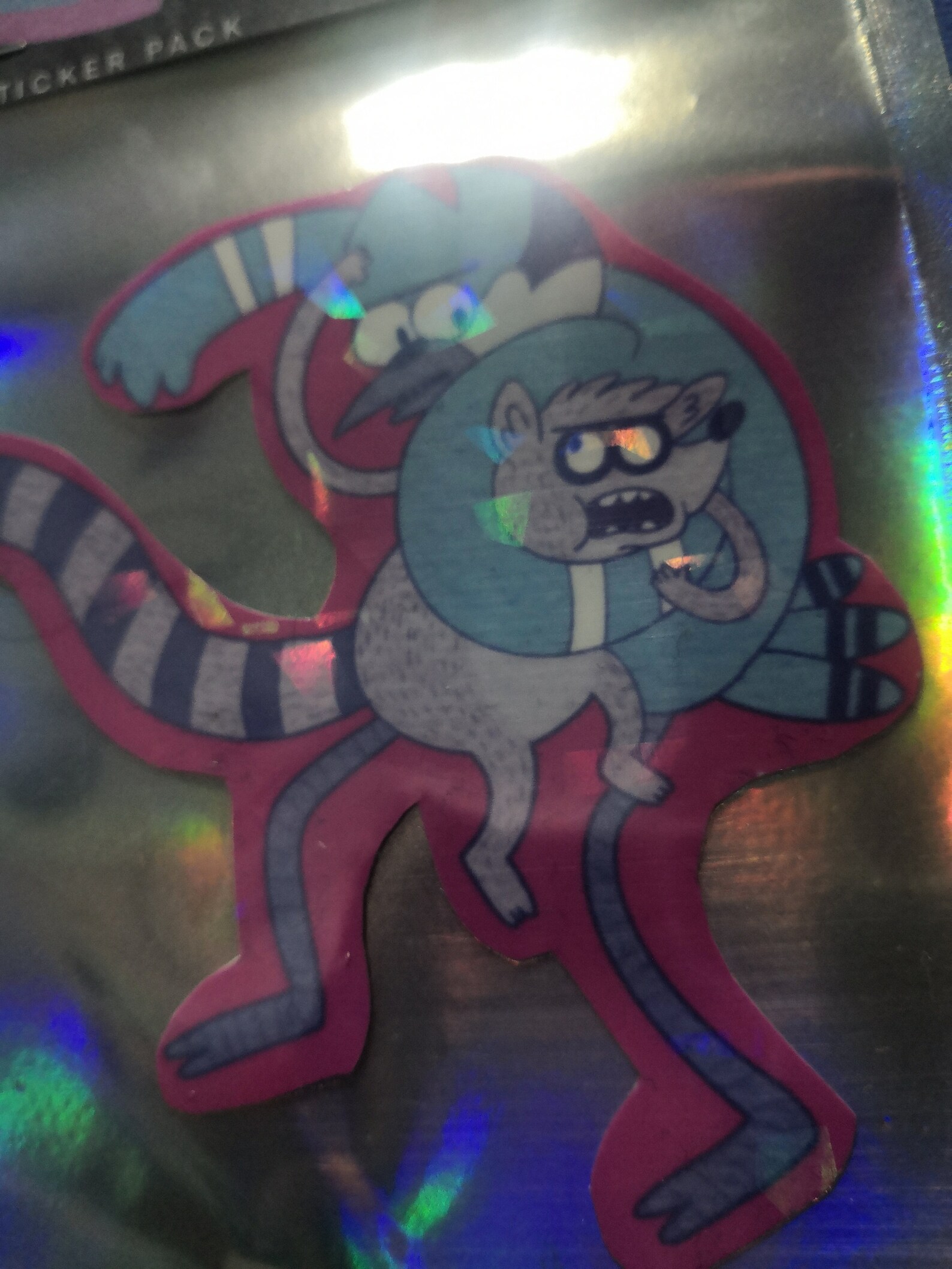 Mordecai and Rigby Regular show fan art Sticker