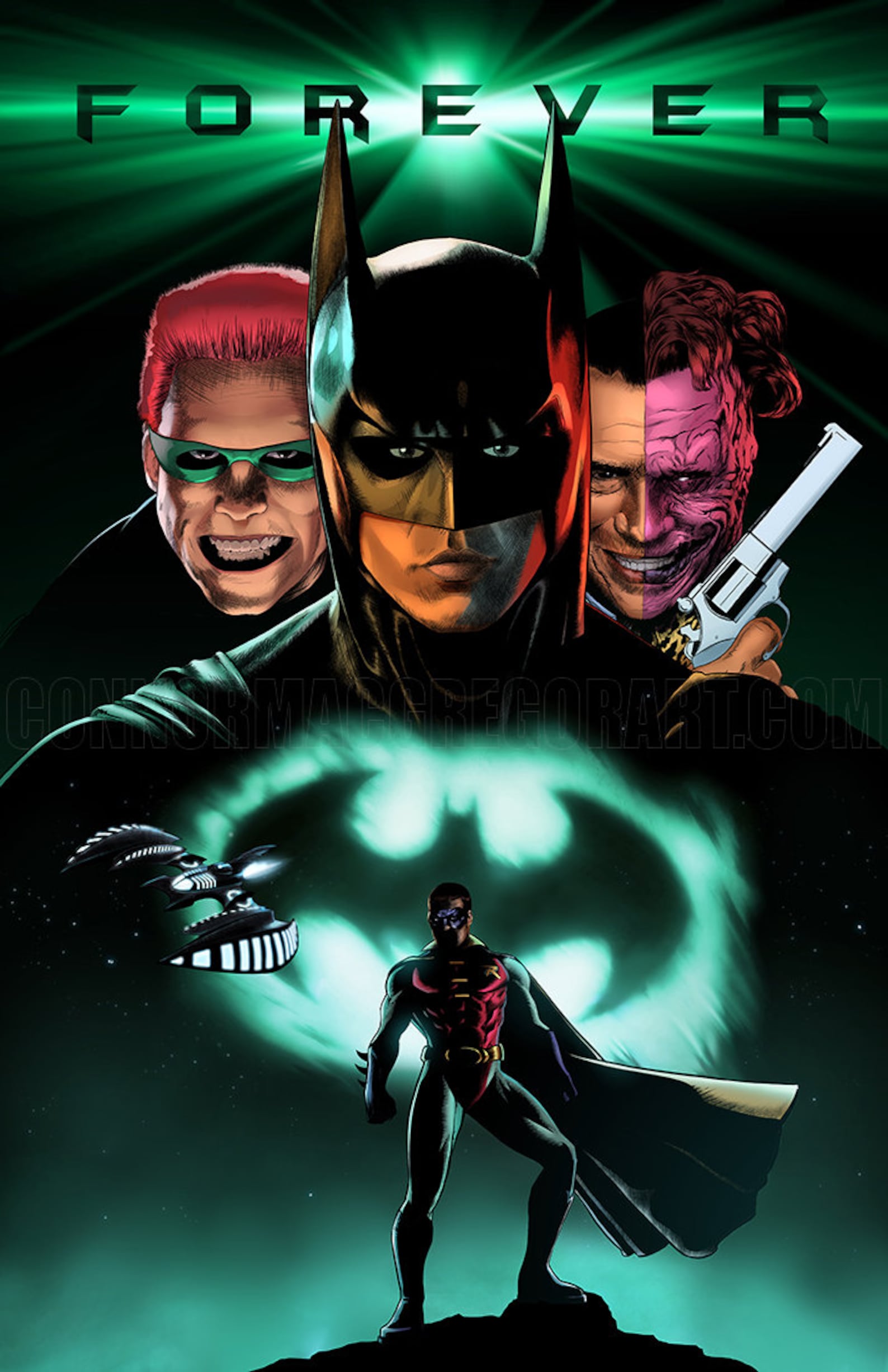 batman forever movie characters