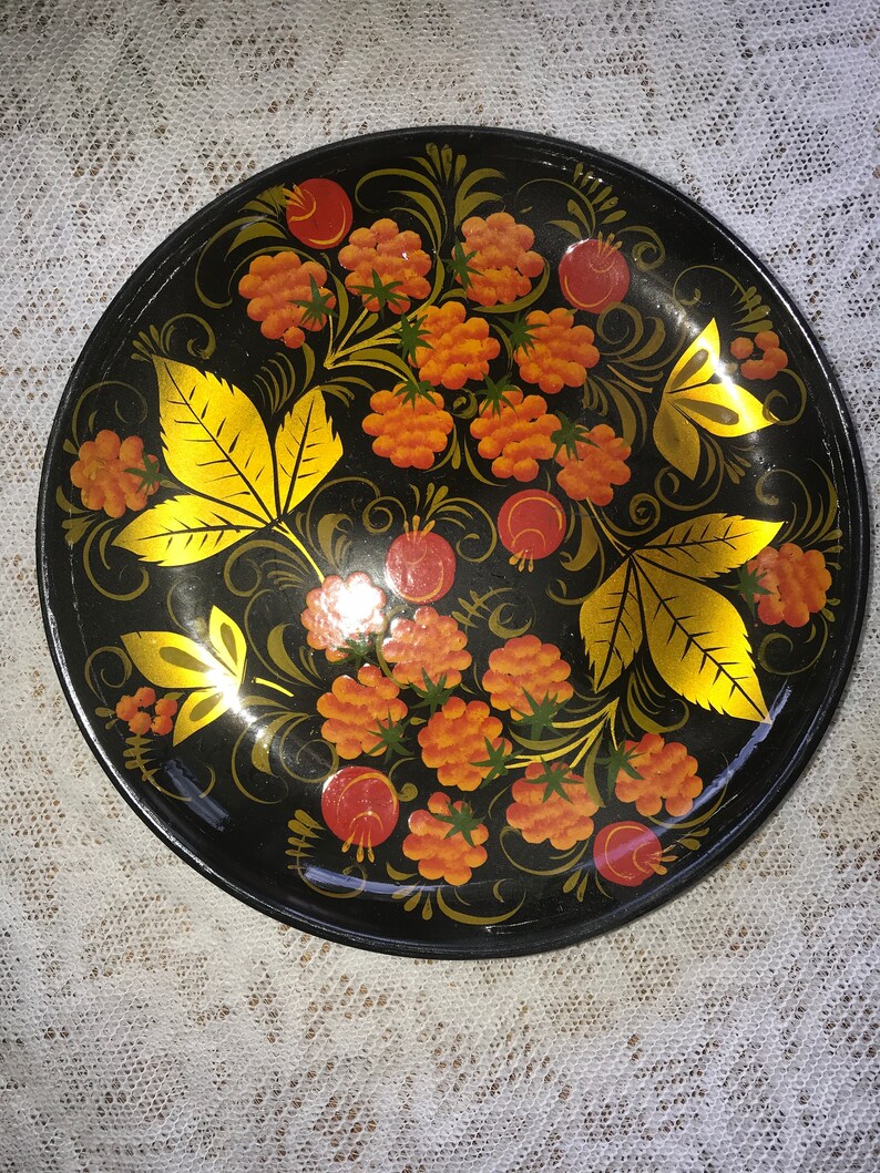 Decorative Handpainted Russian Plates Etsy UK
