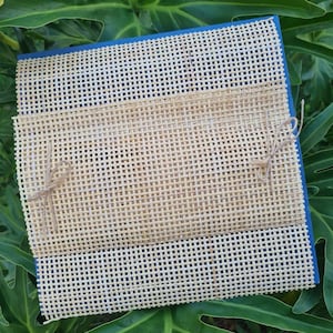Natural Rattan Square Cane Webbing, Woven Rattan Mesh, Square Rattan Webbing,  Rattan Radio Weave Cane Webbing , Cane Rattan Webbing, 