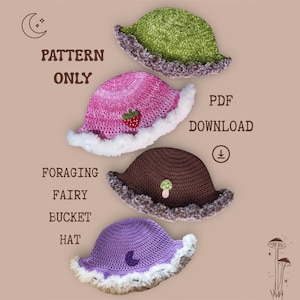 PATTERN | Foraging Fairy Bucket Hat