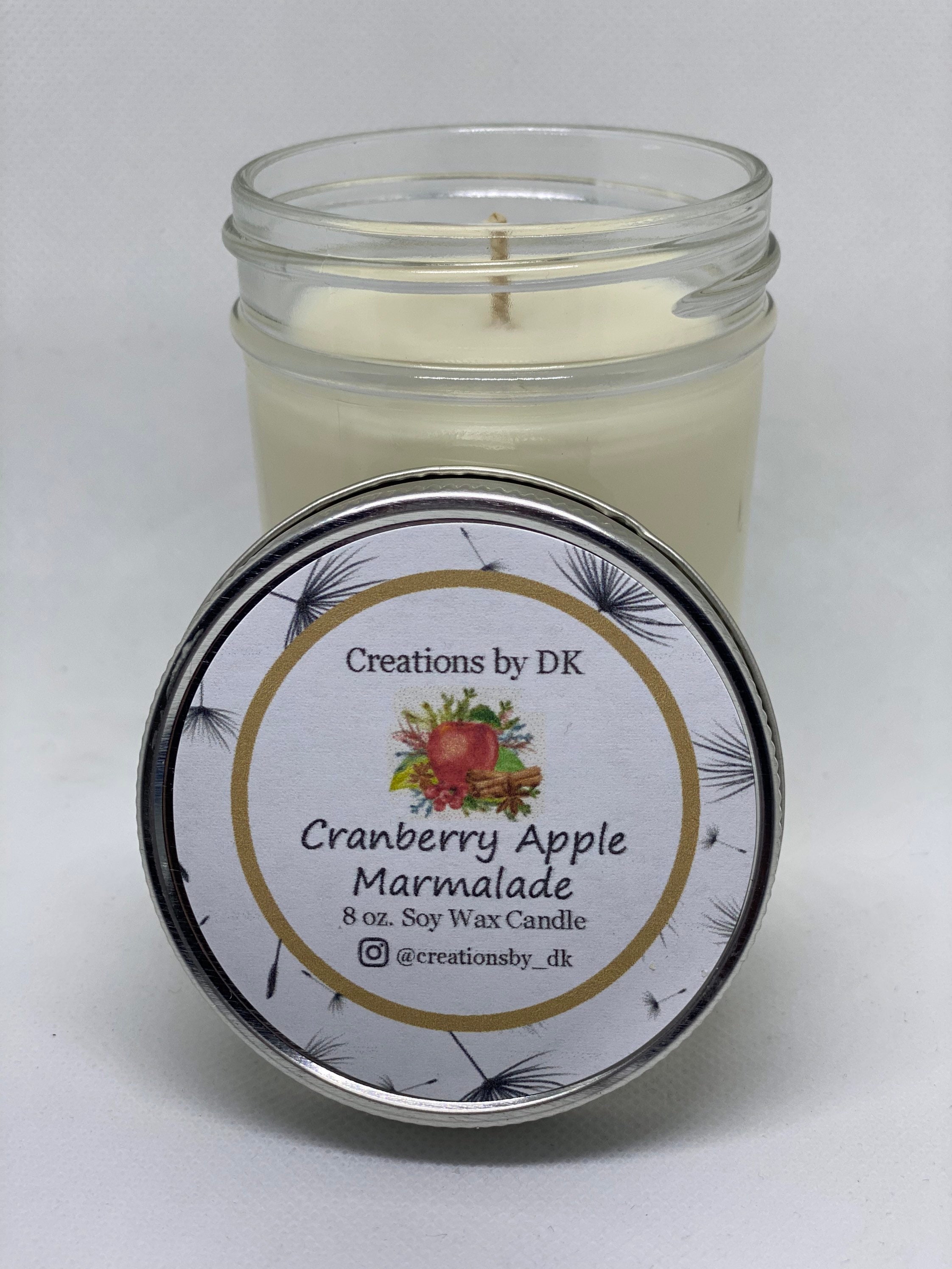 Cranberry Apple Marmalade Essential Oil Scent Candle Cotton Etsy New