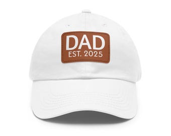 Leather Patch Dad Hat: Soft Chino Twill, Vintage Buckle