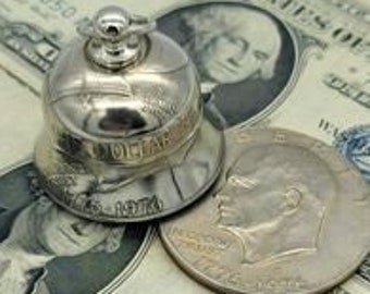Bicentennial Eisenhower Dollar Bell Gremlin Guardian Bell