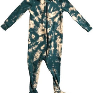 Tie Dye Footie Pajama