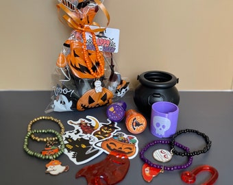Halloween Goodie Bags, Halloween Party Favors, Halloween Trick or Treat Bags