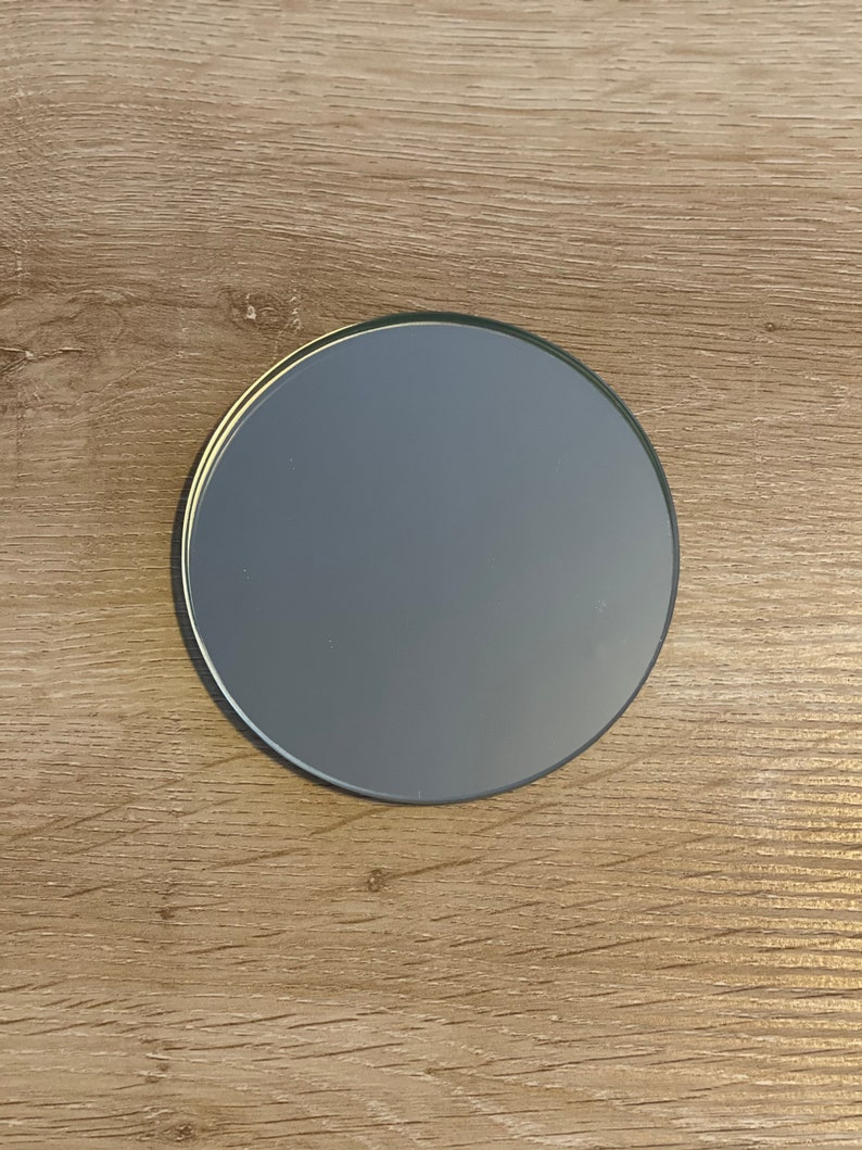 Customized Coasters Set of 4 Glass or Mirrored Coasters Don/'t Fuck Up My Table