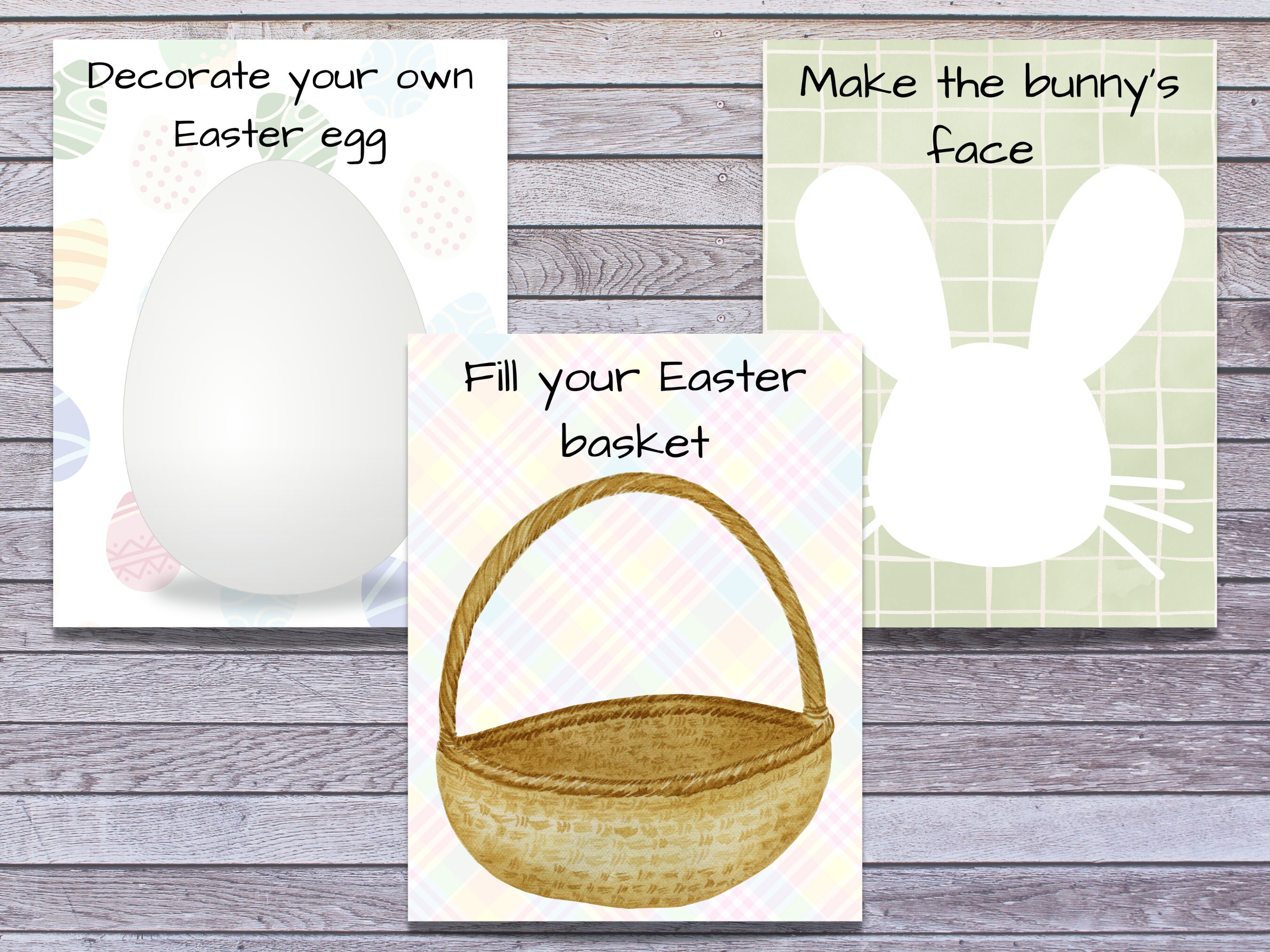 Easter Spring Play Doh Mats, Visual Cards, Fine Motor Skills Activity ...