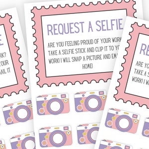 Teacher Request A Selfie Printable: Classroom Decor (digital Download ...