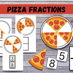 Pizzabreuken, Een breukactiviteit maken, Wiskunde op school, Breuken matchen, Breuken leren, Breuktegels, Montessori-breuken