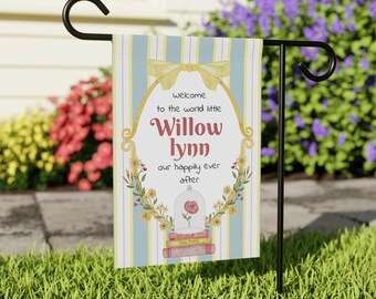Decoración personalizada para baby shower y habitación infantil con el nombre de la princesa, recuerdo con el nombre del bebé, regalo personalizado para mamá recién nacida, letrero de bienvenida para el bebé.