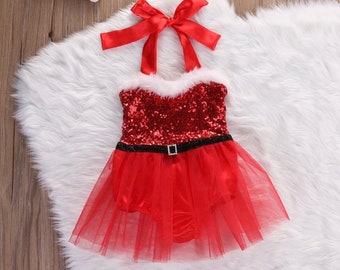 girls christmas tutu dress