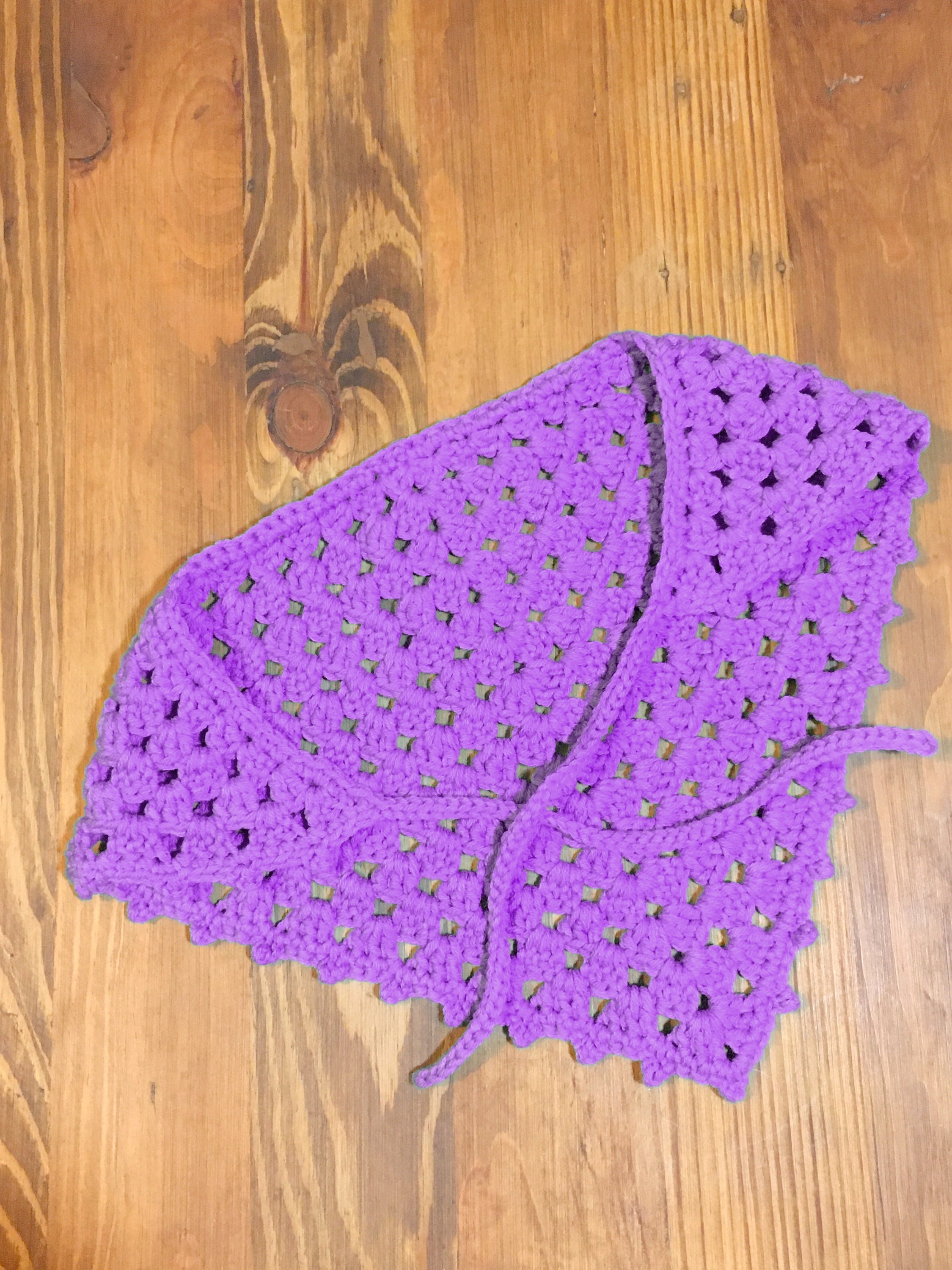 Crochet Pattern Crochet Bandana Pattern Headband Pattern Etsy