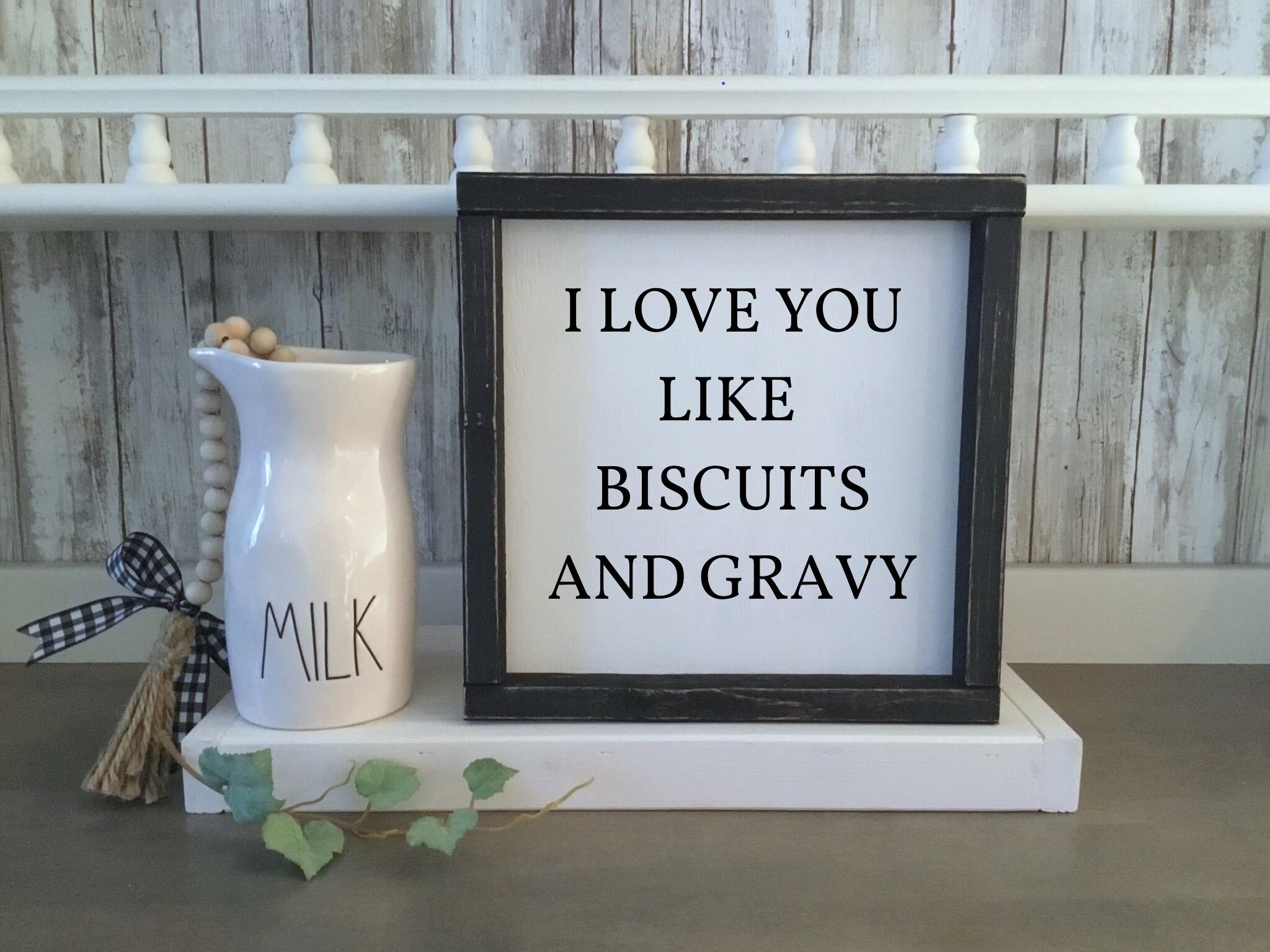 I Love You Like Biscuits and Gravy Printable, Funny Saying, Funny