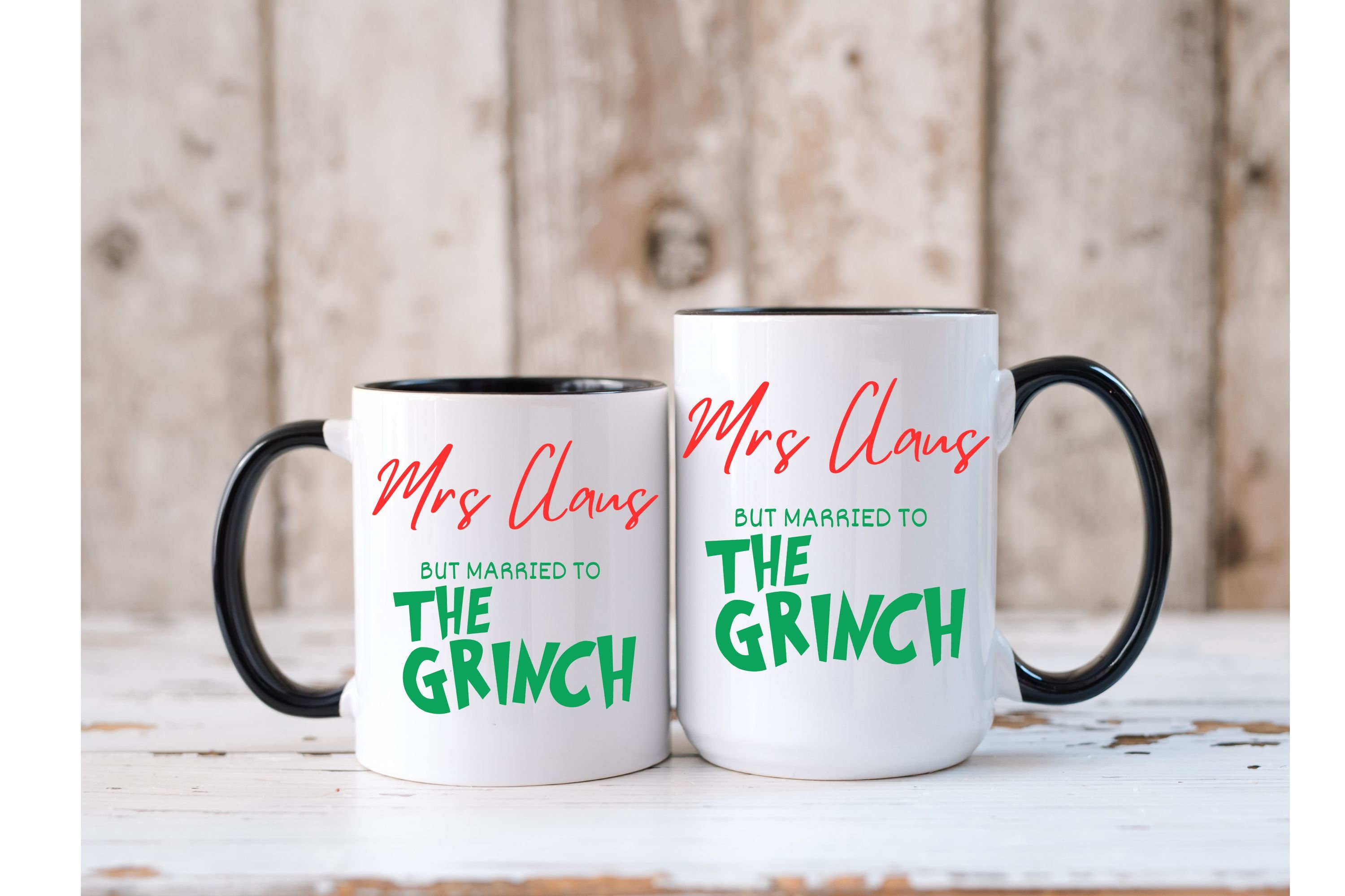 The Grinch as Santa How The Grinch Stole Christmas 11 oz Beverage Coffee Mug