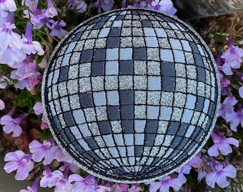 Glitter Disco Ball Patch