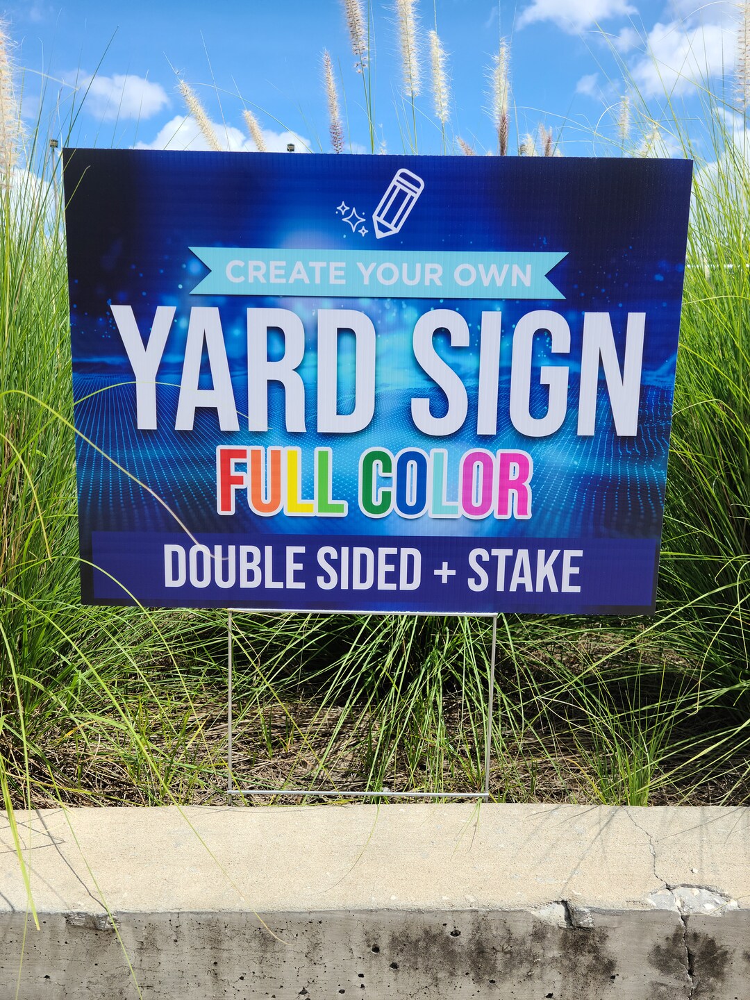 Full Color Yard Signs 24x18, Lawn Signs, Bandit Signs, Political Signs