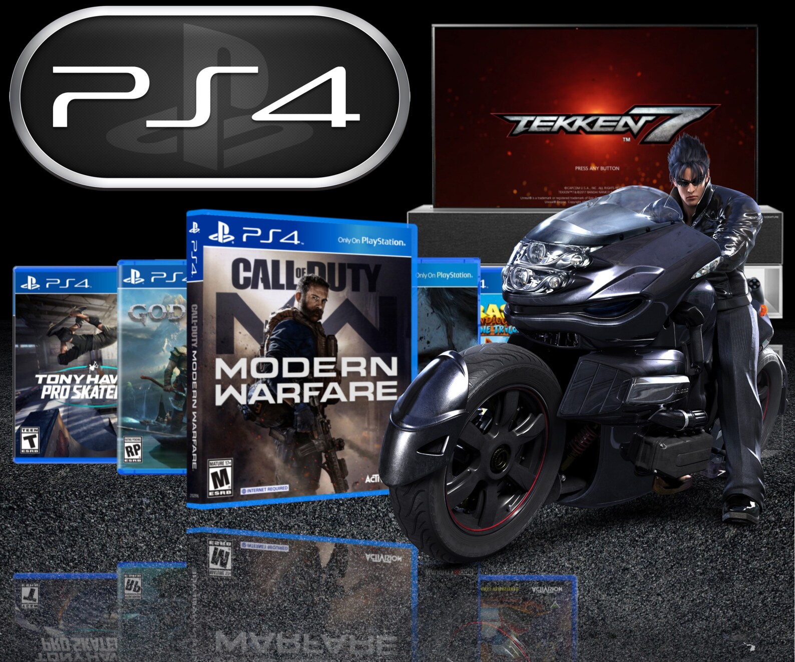 playstation 4 box art