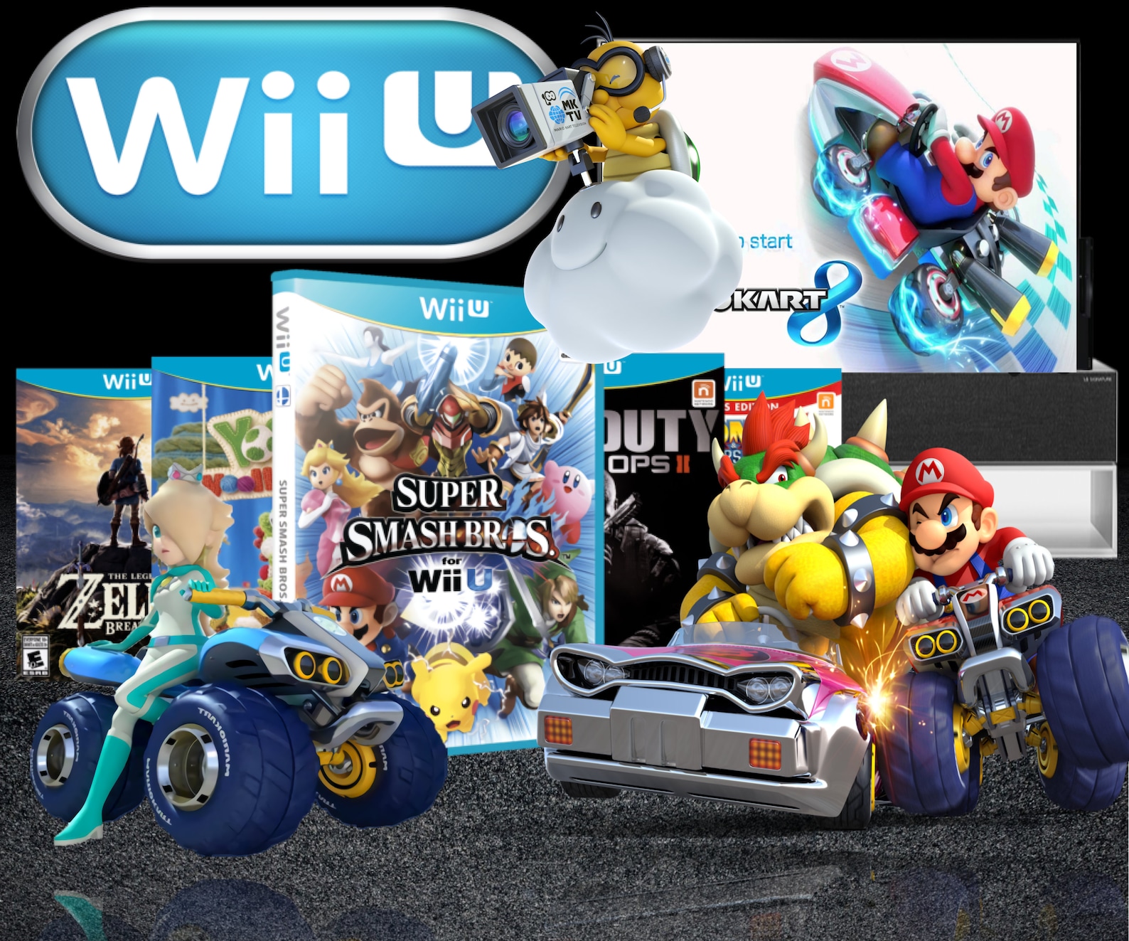 Nintendo 2012 Wiiu Wiiu Box Art Cover Storage Replacement Etsy