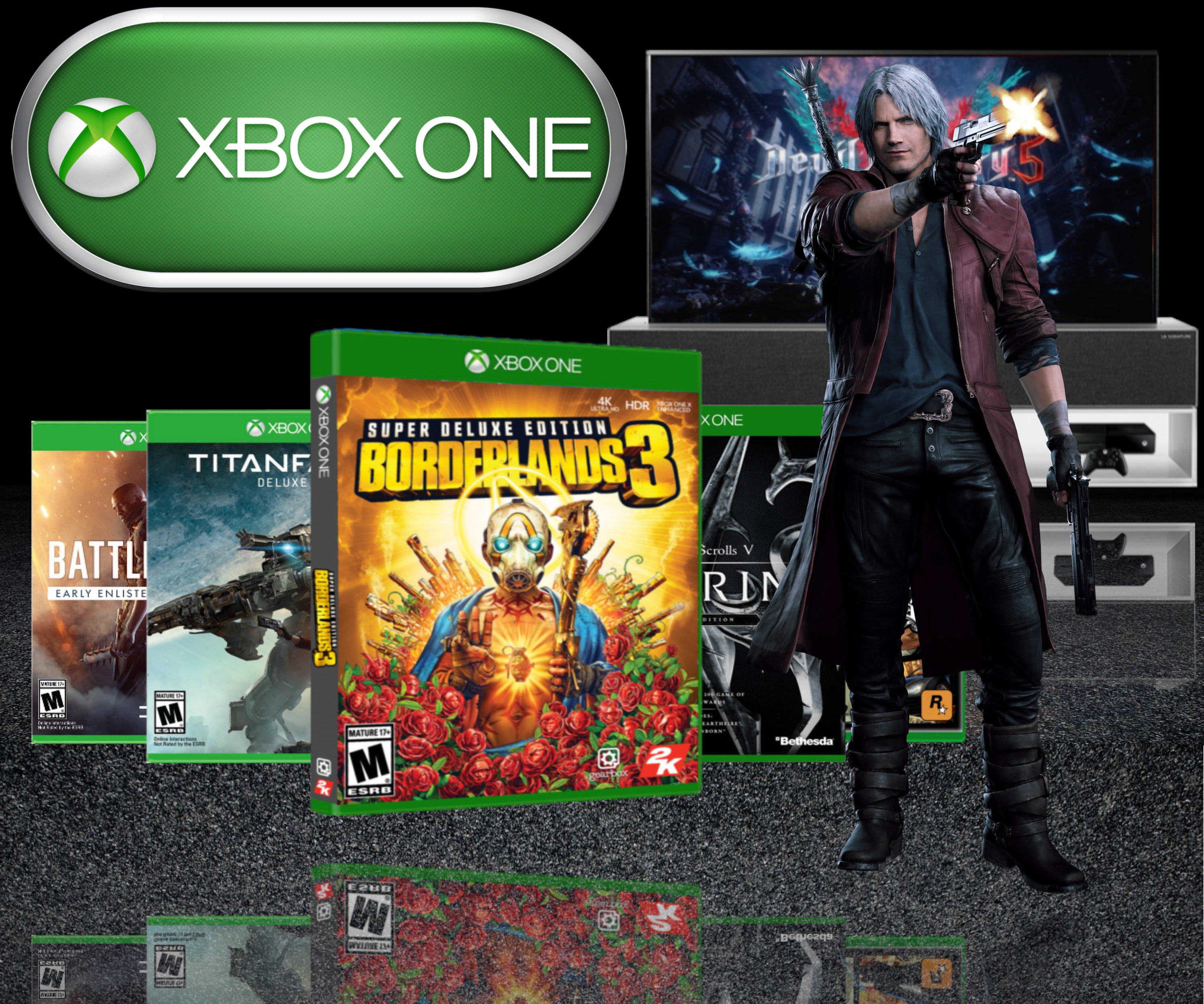 Xbox 2013 Xbox One Video Game Box Art Cover Storage Etsy