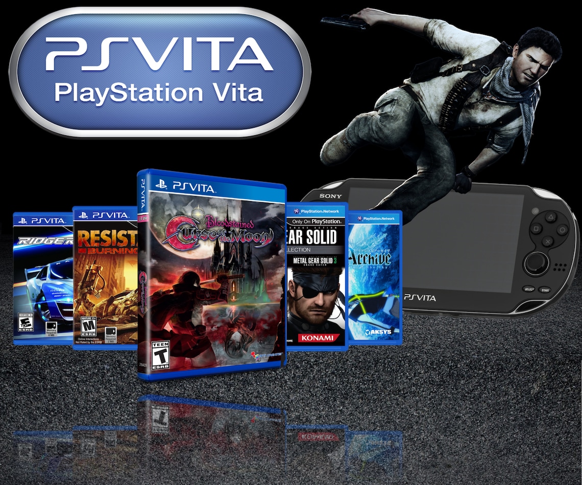 Playstation 2012 Playstation PS Vita psvita Box Art Cover Etsy Denmark