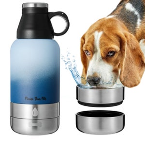 Dog Water Bottle, Dog Food Bottle, Feed the Dog, Travel With Dogs, Travel, On The Go, Portable, Hydration, Healthy Dog, Dog Walk