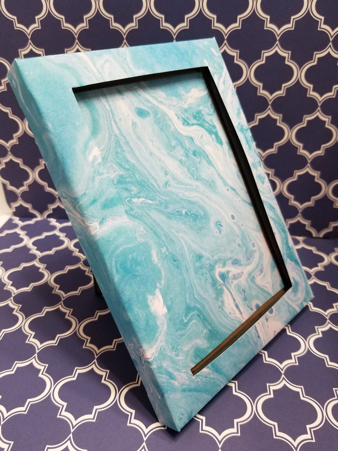 Blue Marble Picture Photo Frame 4x6 5x7 Etsy