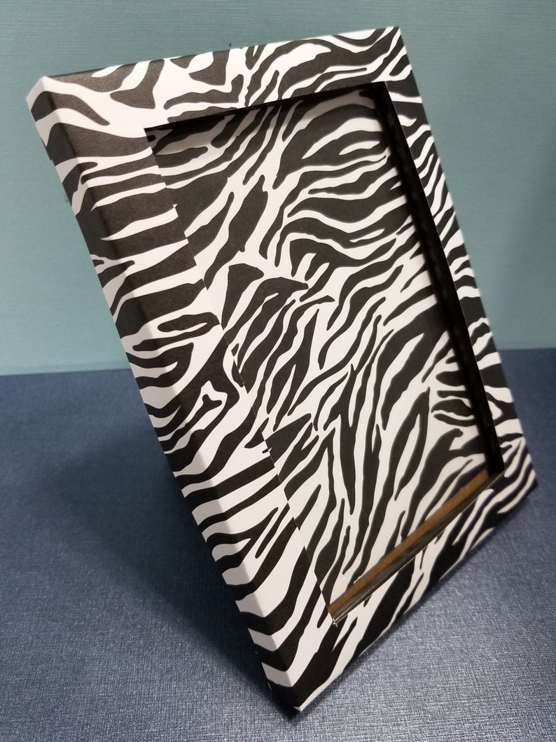 Zebra Print Picture Frame - Etsy