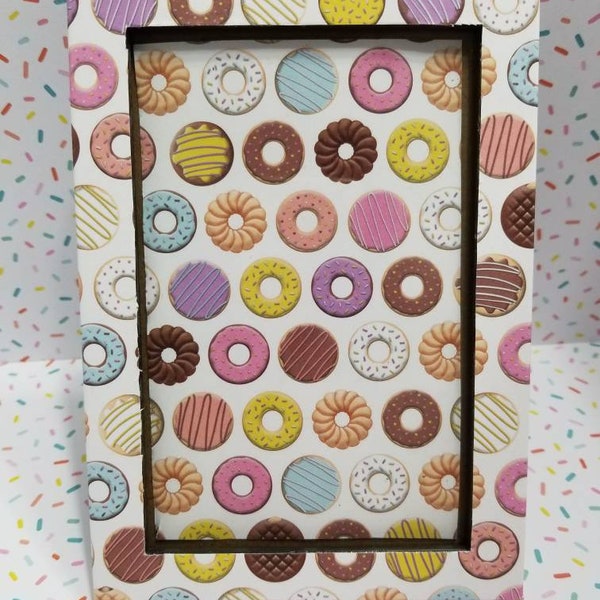 Colorful Donuts Picture Frame