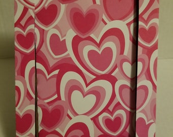 Pink Pop Hearts Picture Frame