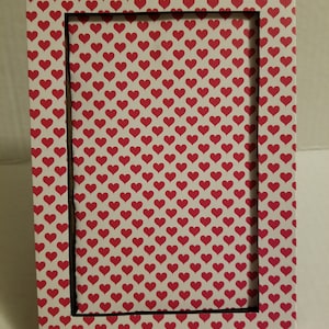 Tiny Red Hearts Picture Frame