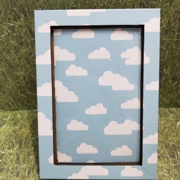 Clouds Blue Skies Picture Frame