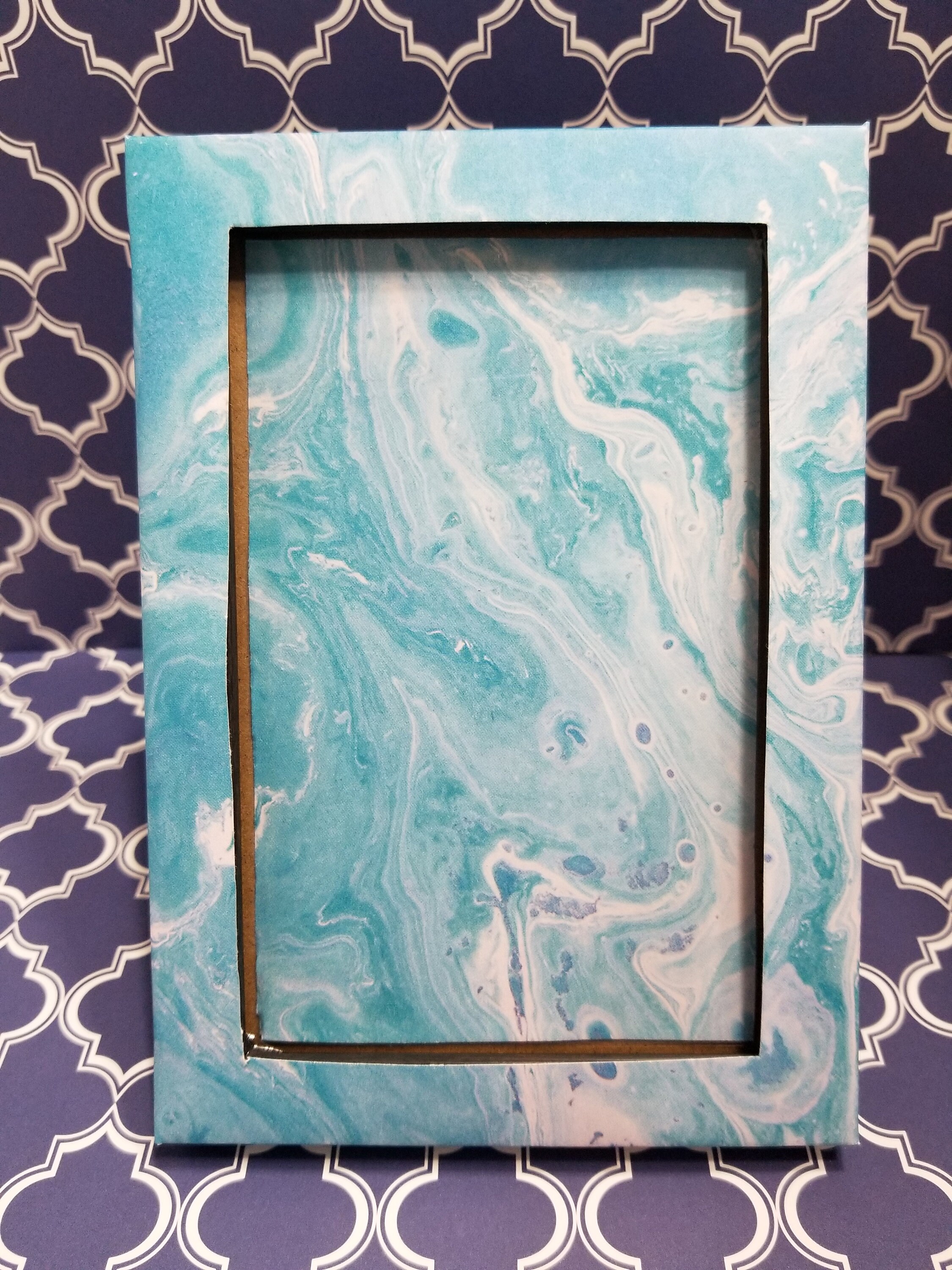 Blue Marble Picture Photo Frame 4x6 5x7 Etsy