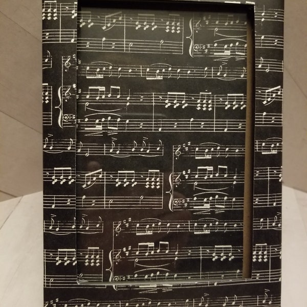 Sheet Music Black Picture Photo Frame