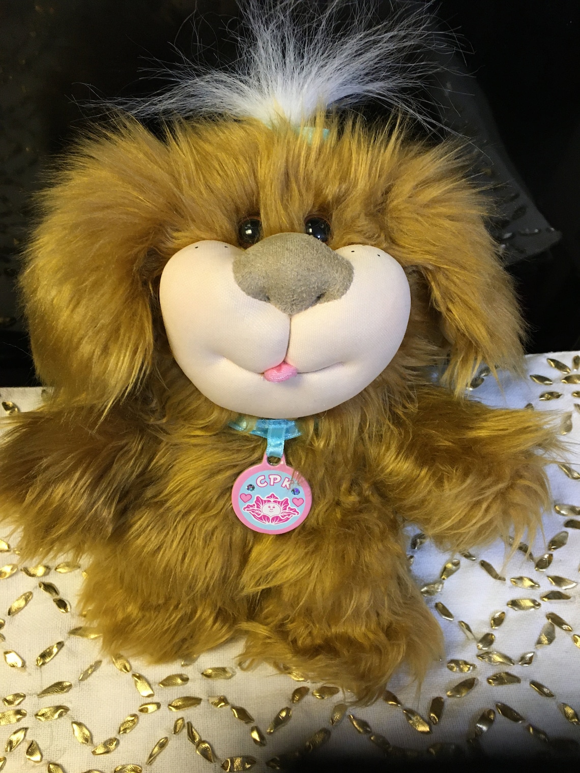 CPK Cabbage Patch furry Puppy Dog Etsy