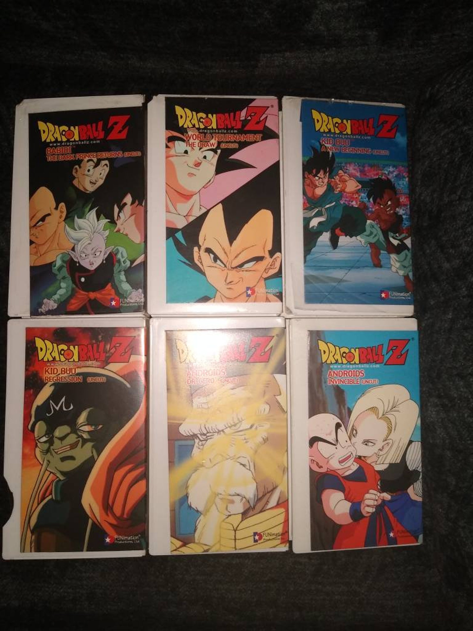 Dragonball Z VHS Lot Rare Video Store Copies Etsy