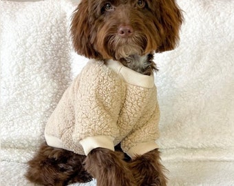 Teddy Bear Dog Cat Puppy Jumper fleece sweater