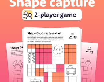 Perimeter and Area Game | 3rd & 4th Grade Math Activity | Hands-On, No Prep Measurement Center | Printable PDF