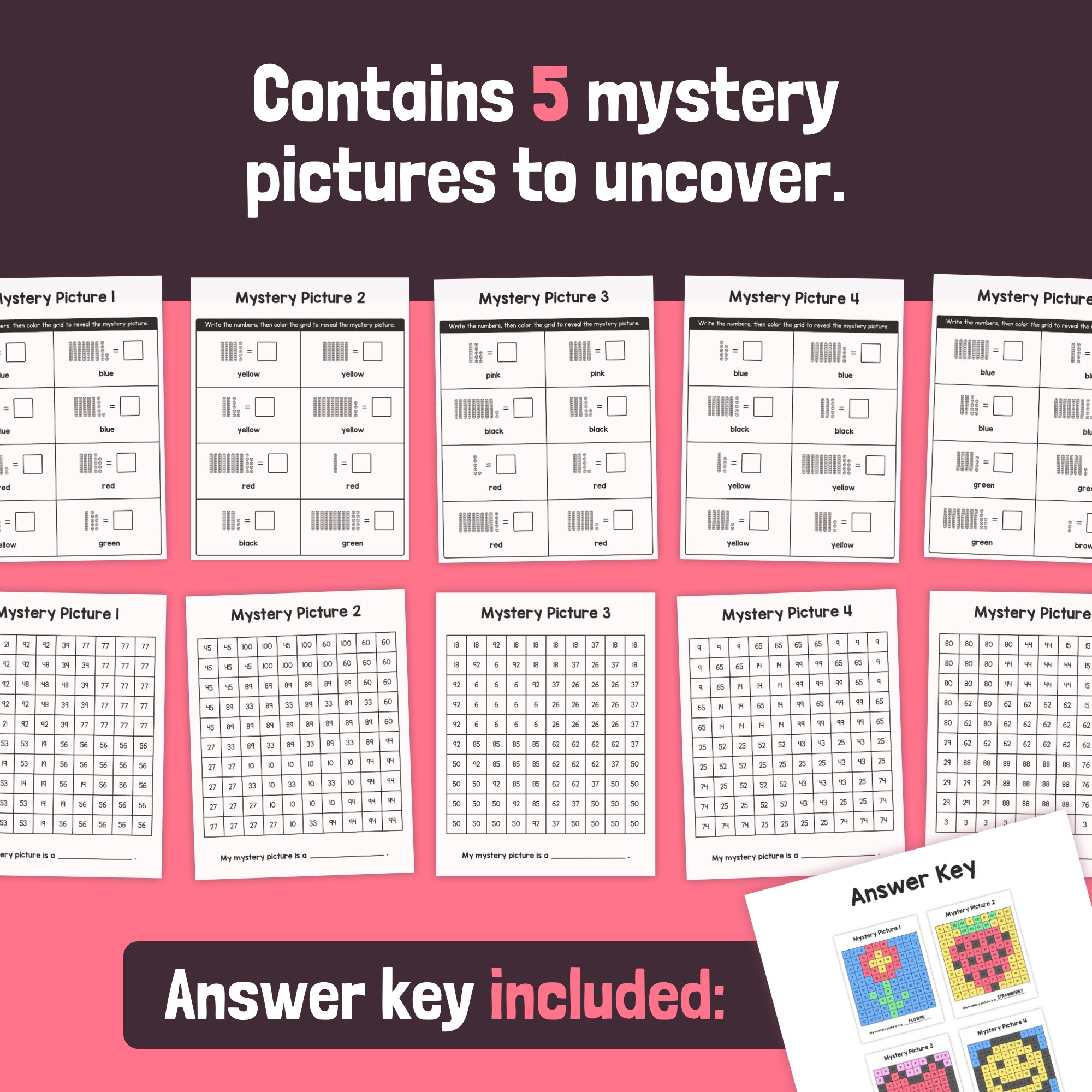 Actividades Matemáticas Interactivas para Niños, image size:2000x2000