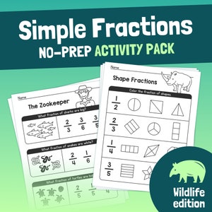 Simplificar fracciones activity for 5to