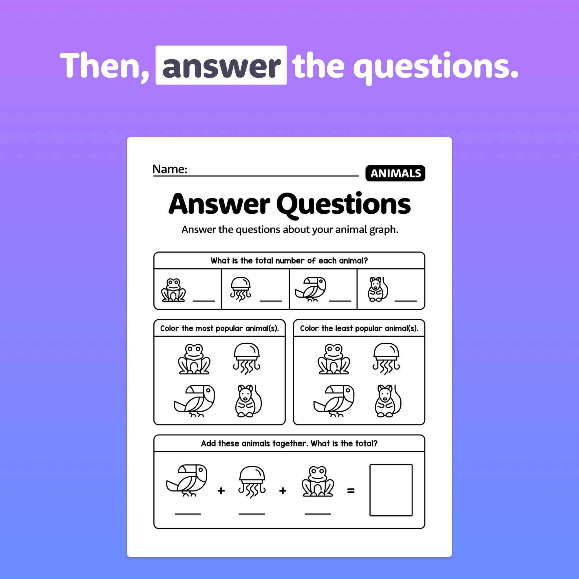 Bar Graph Worksheets | 1st Grade Graphs, 2nd Grade Graphs, Analyzing ...