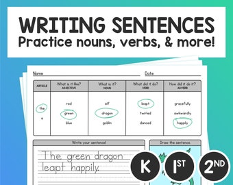 english worksheets etsy