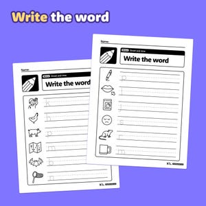 Onset and Rime Worksheets | Kindergarten Cvc Word Activities and ...
