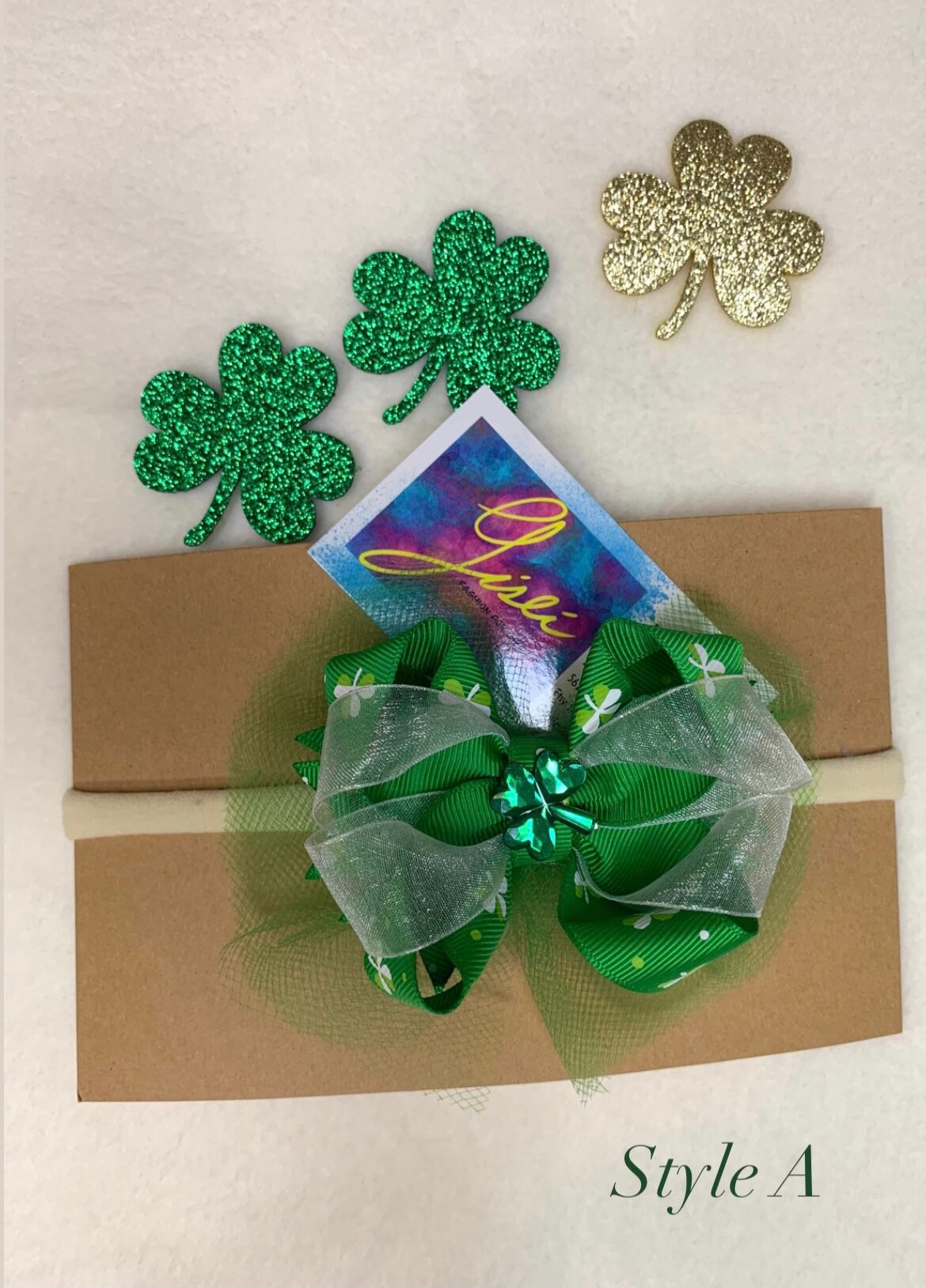 St. Patrick‘s Day Stirnbänder – 4 Stück Mit Grünem Kleeblatt-Design – Perfekt Für Kostüme & Partys