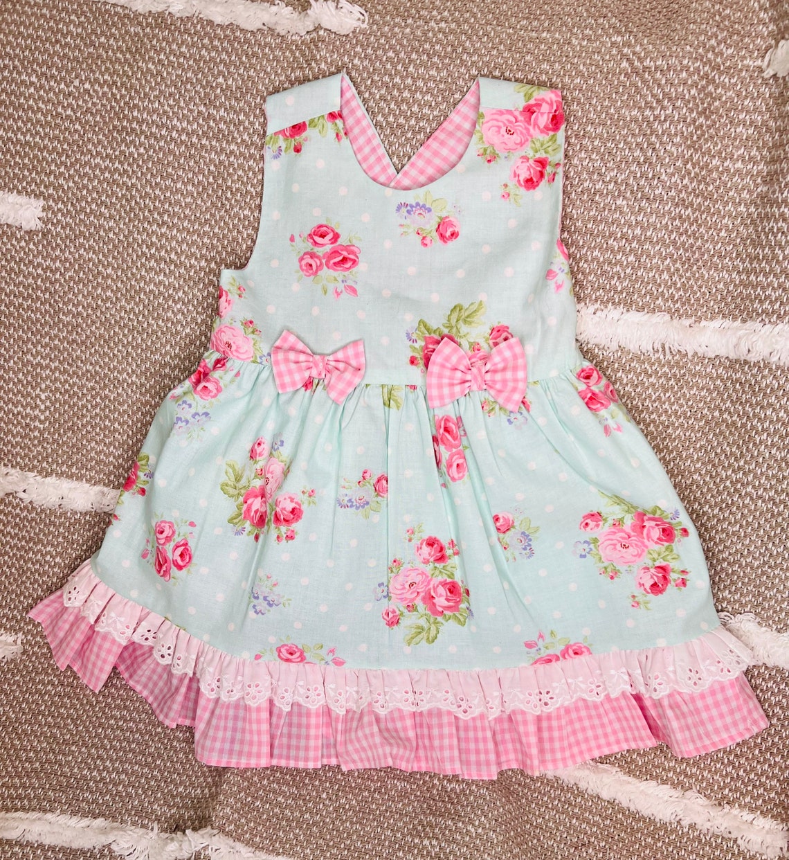 Baby Girl Easter Dress.spring Dress,3piece Set,girls Easter,toddler