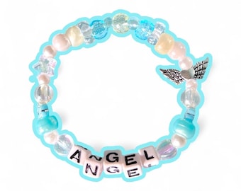 Bransoletka Angel Kandi: Y2K Angelcore Kawaii Jewelry