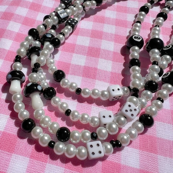 ネックレス・ペンダント [NIRO] DICE MUSHROOM PEARL NECKLACE #68 NIRO] DICE MUSHROOM PEARL NECKLACE #68