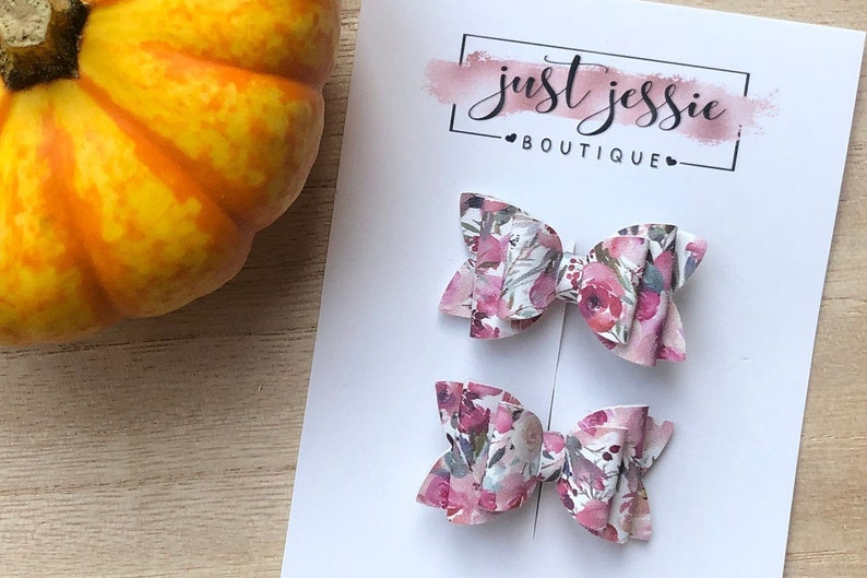 piggy set double layer clip set mini hair clip set fall clip set baby clips set pig tail clip set, flower bow hair clip set