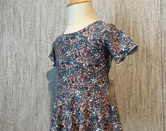 Brielle Dress, Floral pattern